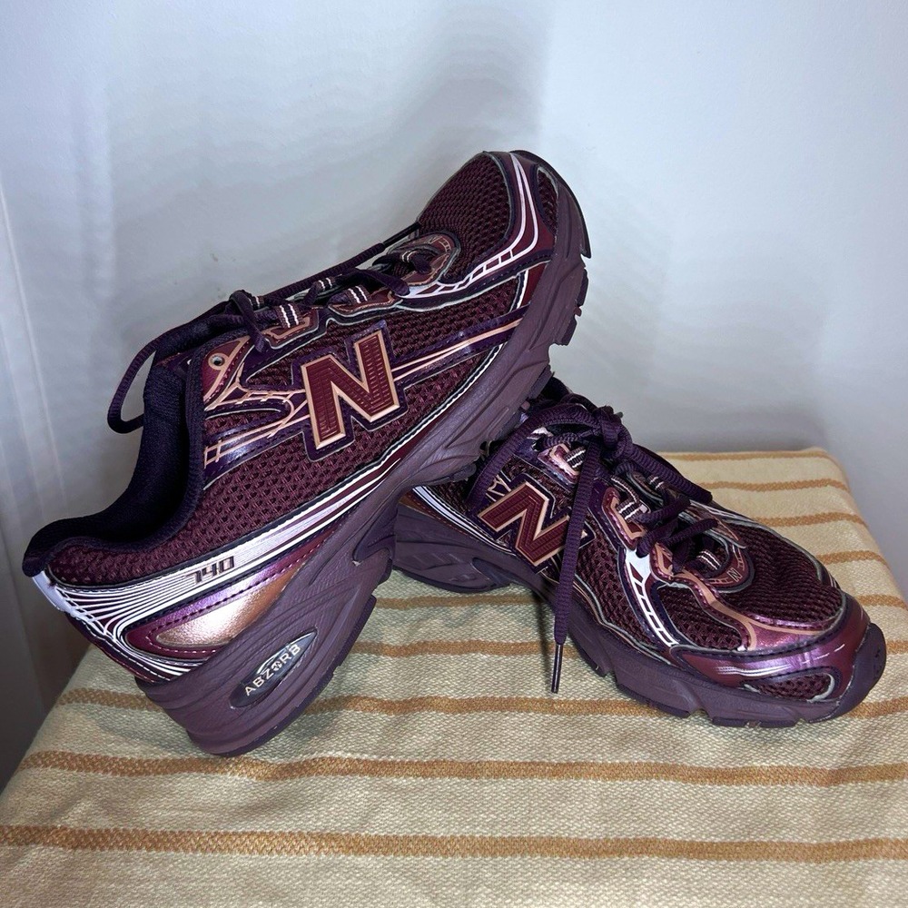 New Balance 740 Womens 8 Classic Crimson Deep Plum U740HL2 Sneakers
